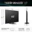 ULED MiniLED U7 W 56.9" D 3" H H 33" 35.3" 65 CLASS W 15.7" D 12.8" VESA Wall Mount Size: 400x400 mm (M6) Product Weight With stand: 49.6 lbs Without stand: 47 lbs
