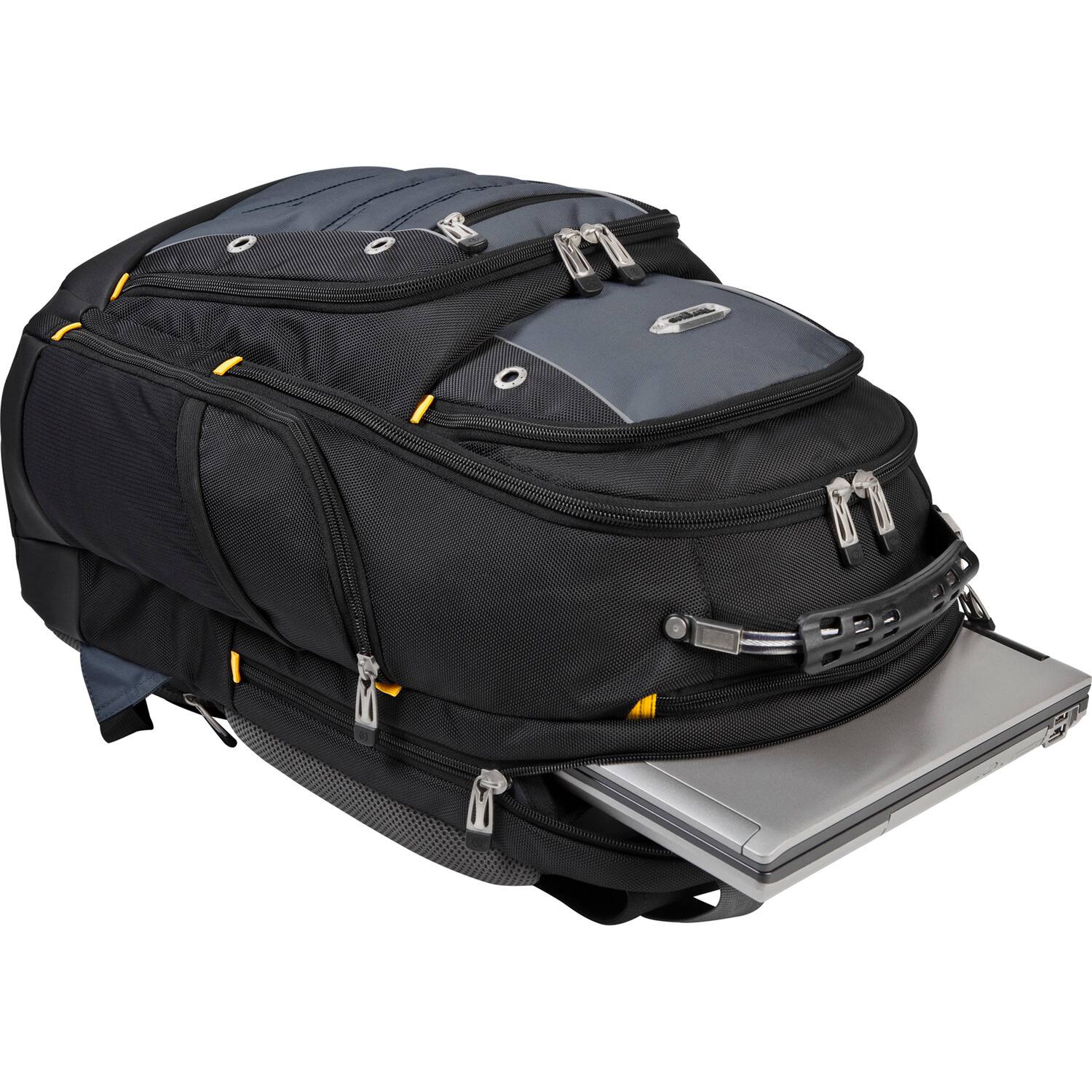 Alt View 4. Targus - 17" Drifter II Backpack - Black/Gray.