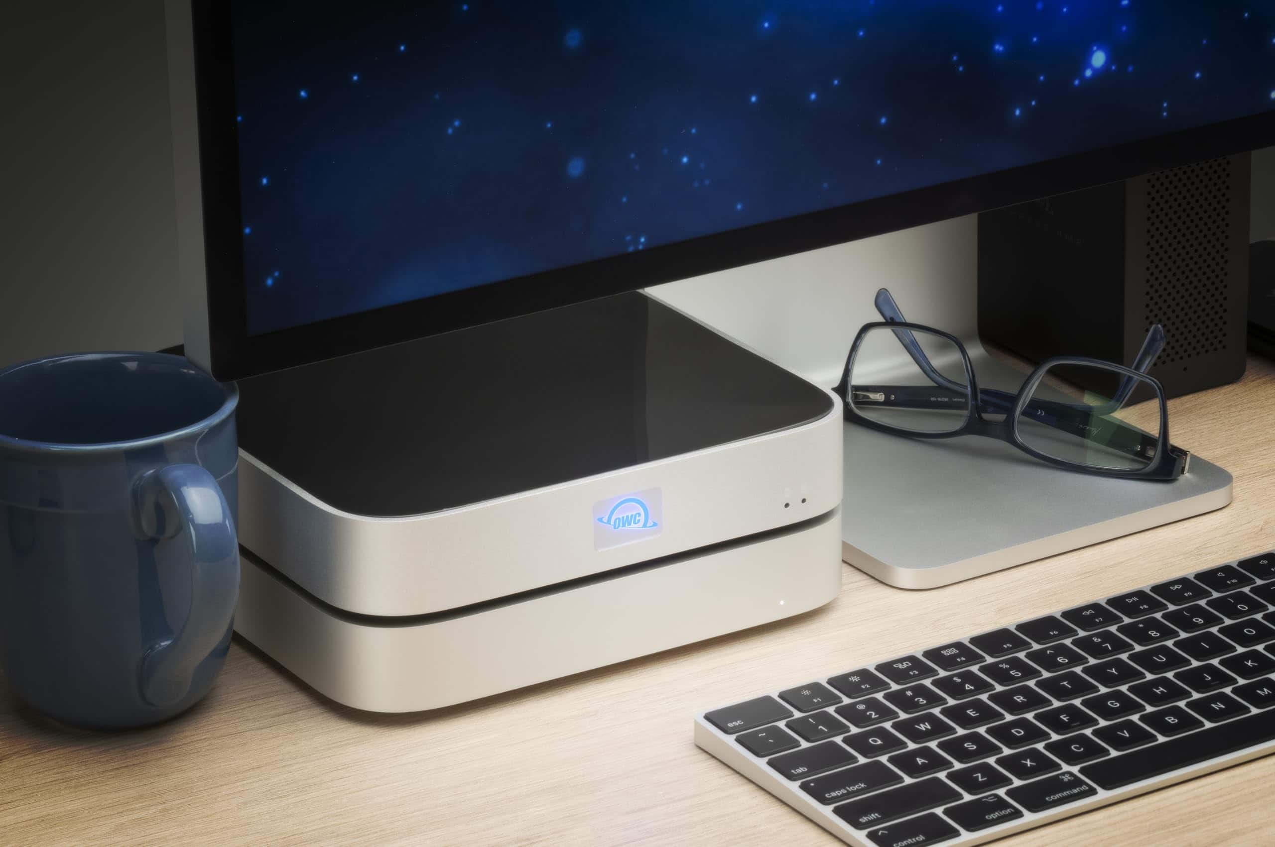 OWC miniStack STX Upgradable Storage Enclosure and Thunderbolt Hub