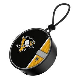 Keyscaper - Pittsburgh Penguins Logo Waterproof Bluetooth Speaker - Multicolor