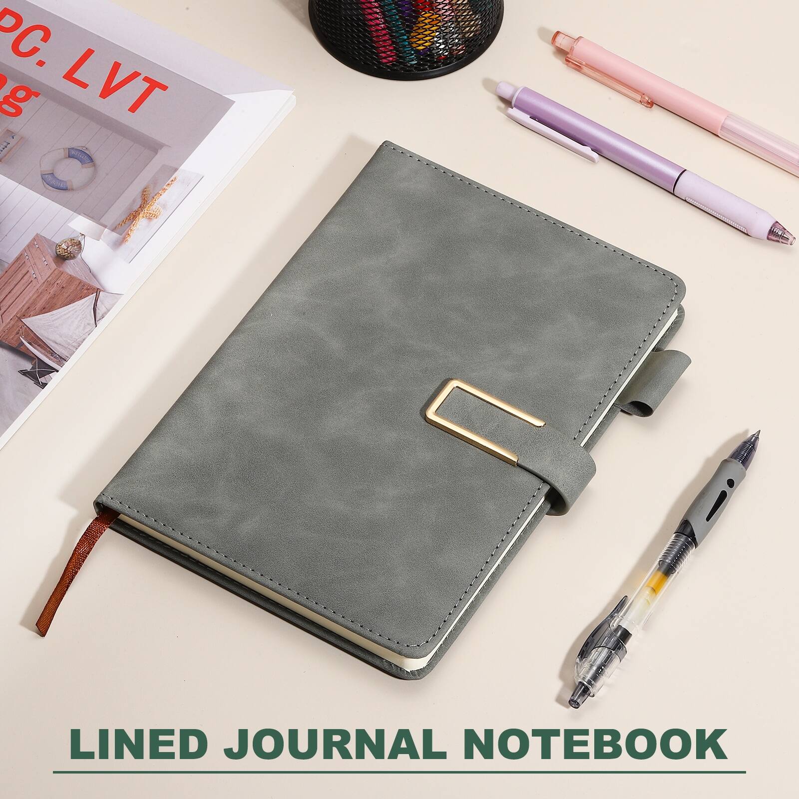 PC. LVT  
LINED JOURNAL NOTEBOOK