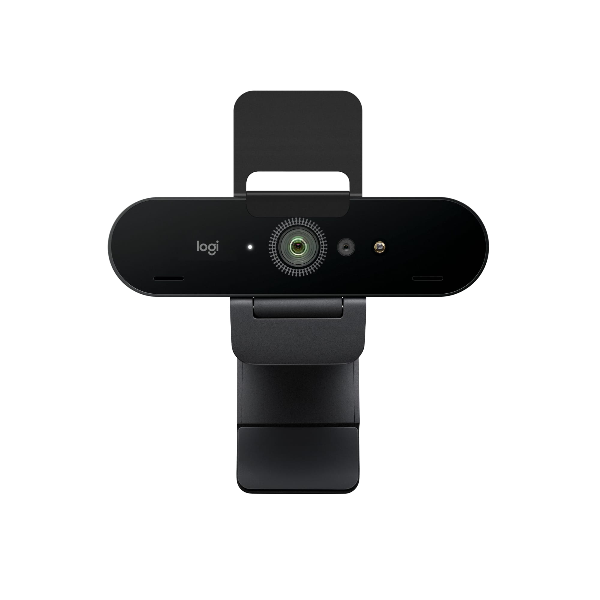 Logitech - 4K Pro 4096 x 2160 Webcam with Noise-Canceling Mic - Black - Front_Zoom