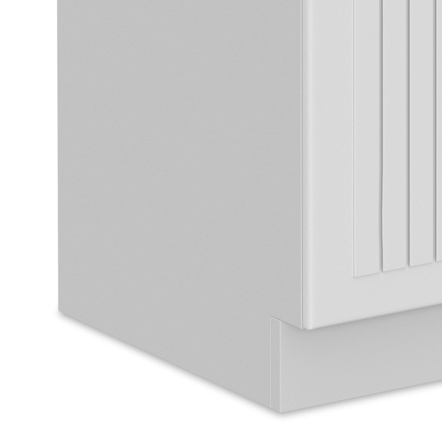 Alt View 9. Simpli Home - Murphy All-In-One 28-inch Laundry Utility Sink and Cabinet - Pure White.