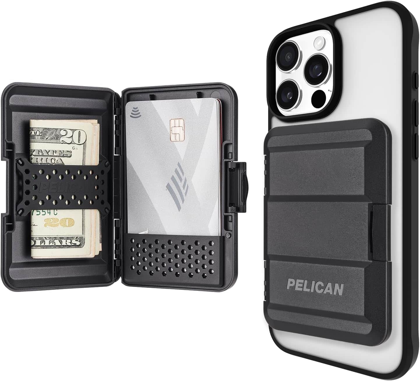 Pelican - Protector Magnetic Wallet With Magsafe | Color: - Black