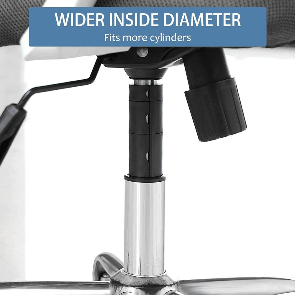 WIDER INSIDE DIAMETER  
Fits more cylinders