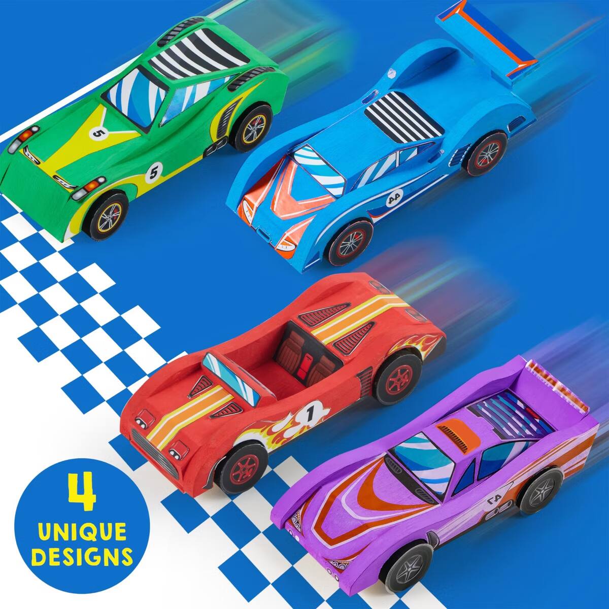 4 UNIQUE DESIGNS
