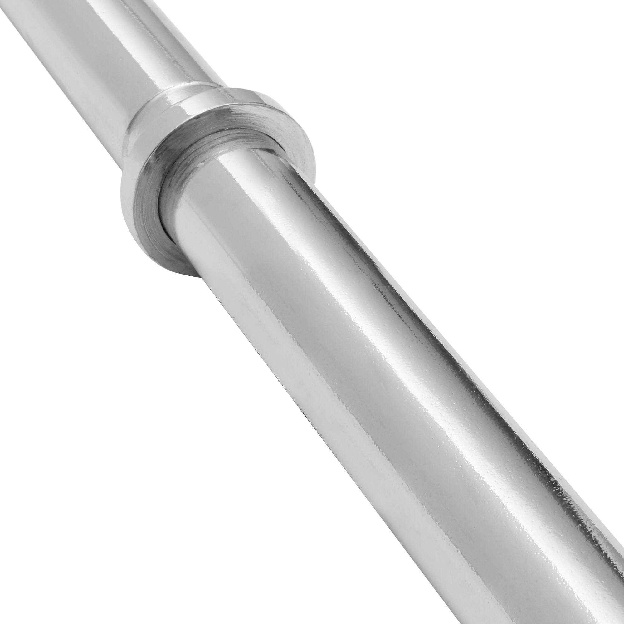 Alt View 1. Philosophy Gym - 1-in Standard Weightlifting Barbell - Straight Bar - Chrome.