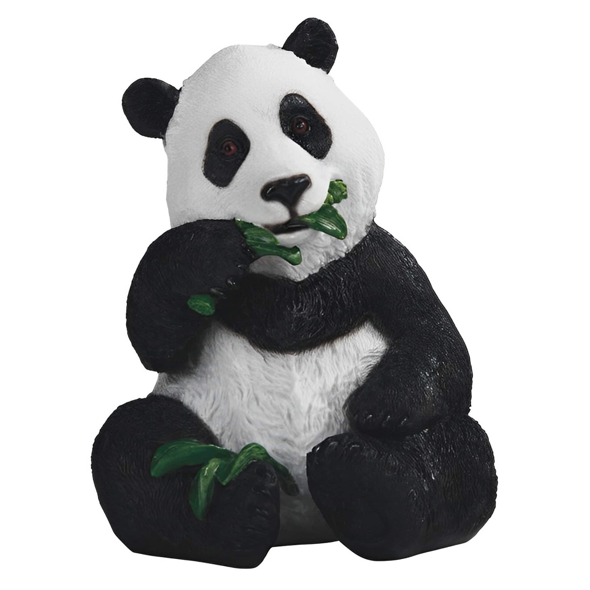 FC Design - 8.25"H Panda with Bamboo Figurine Statue Office Desk Tabletop Home Decor Gift - Multi-Color