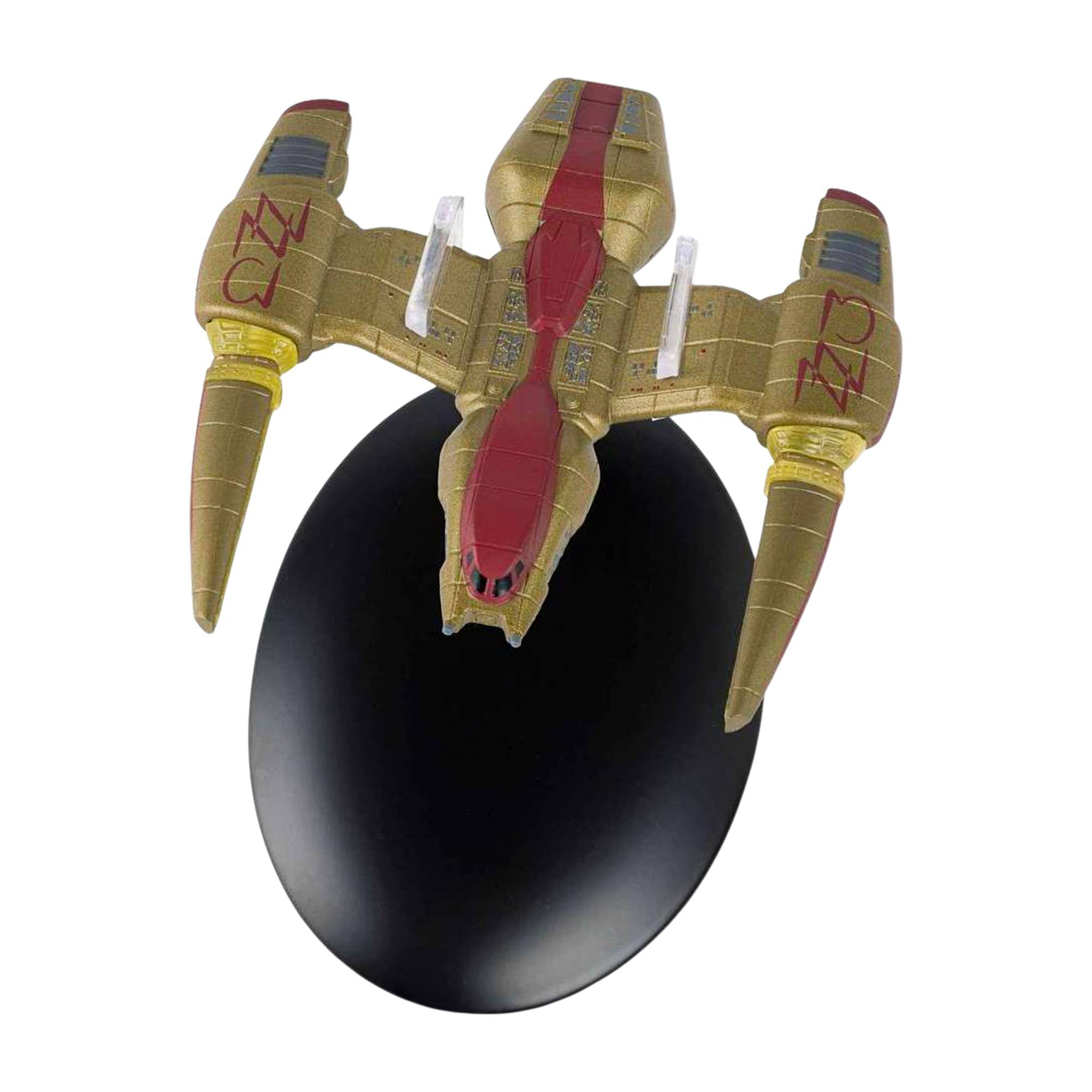 Alt View 3. Eaglemoss - Eaglemoss Star Trek Starship Replica | Irinas Racing Ship - Brown.