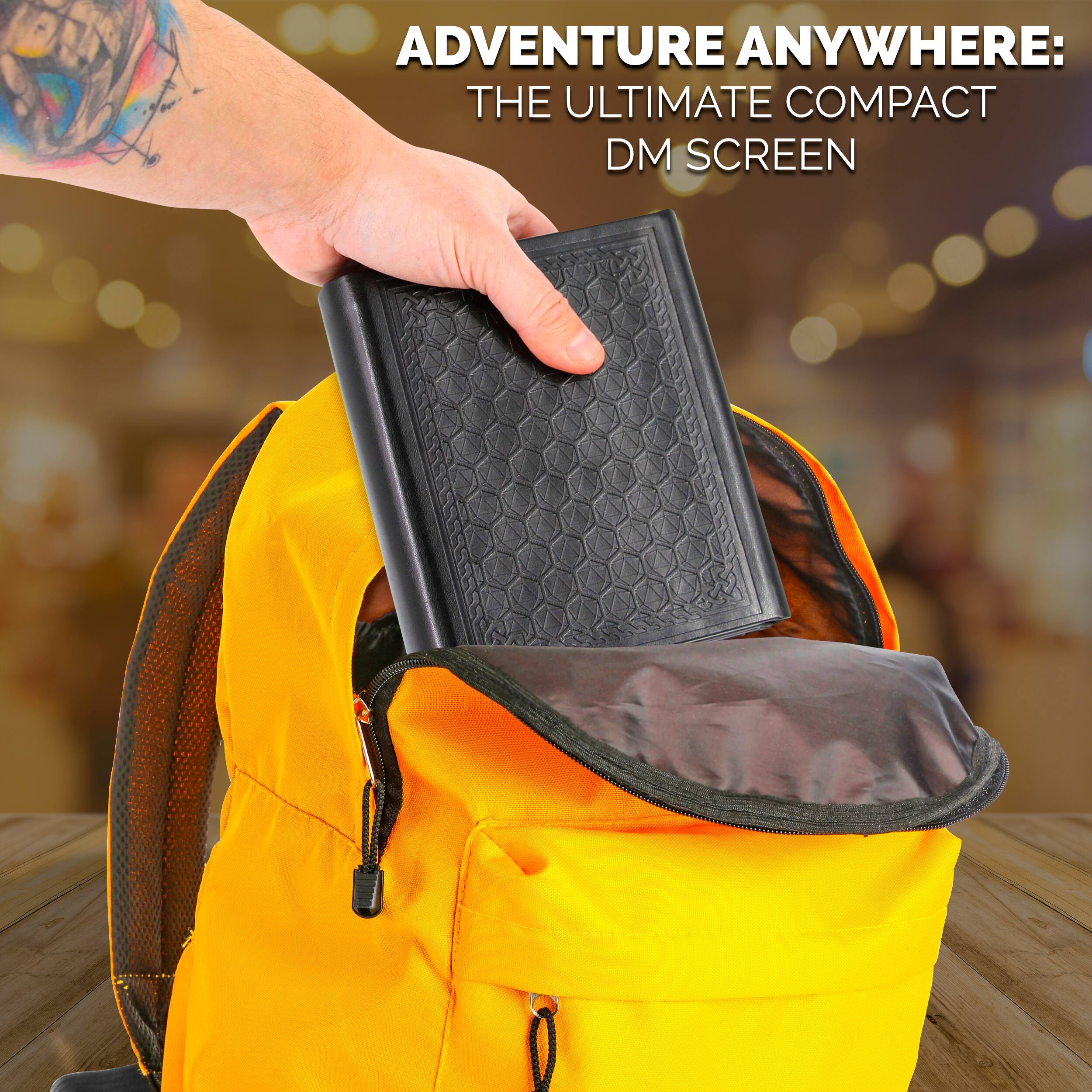 ADVENTURE ANYWHERE: THE ULTIMATE COMPACT DM SCREEN