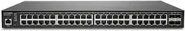 SonicWall - Switch SWS14-48FPOE 48-Port Gigabit PoE+ Managed Switch - Black