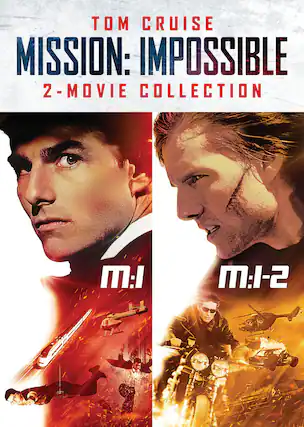 Front. Mission: Impossible / Mission: Impossible 2 (2-Movie Collection) - DVD.