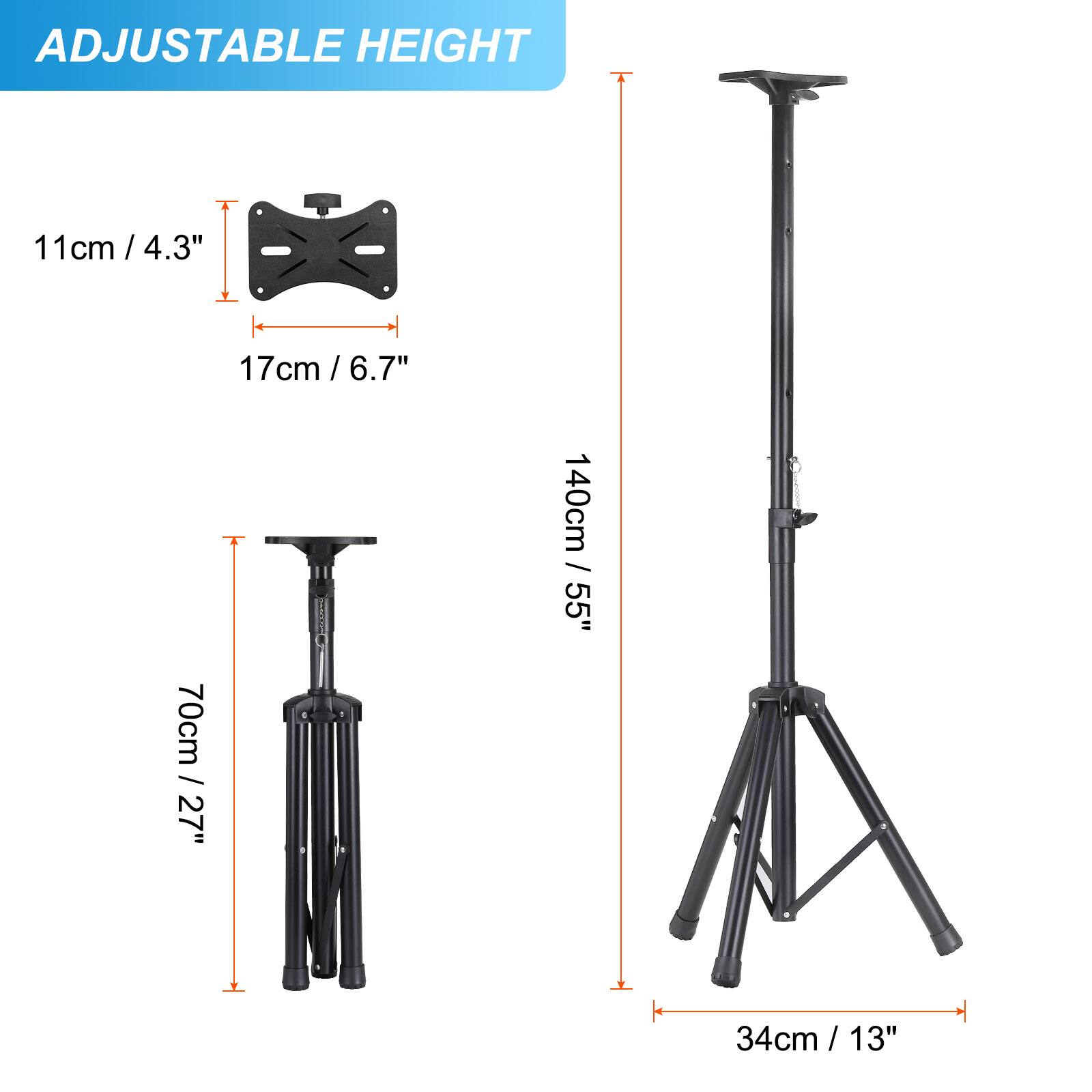 ADJUSTABLE HEIGHT

11cm / 4.3"

17cm / 6.7"

70cm / 27"

140cm / 55"

34cm / 13"