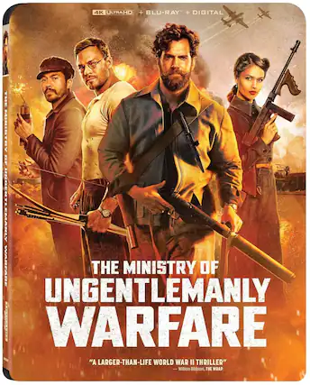 Front. The Ministry of Ungentlemanly Warfare - 4K Blu-Ray.