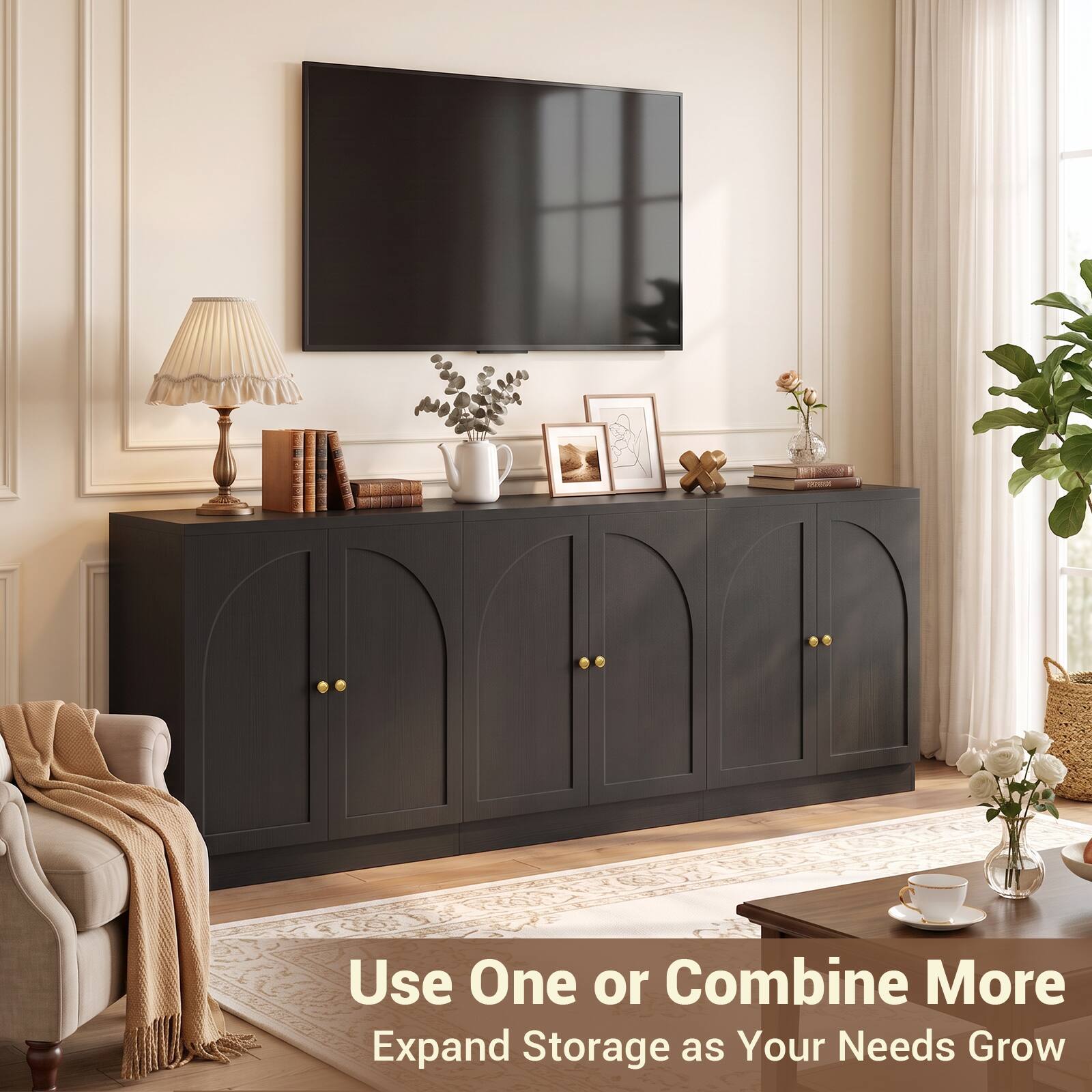 Use One or Combine More  
Expand Storage as Your Needs Grow