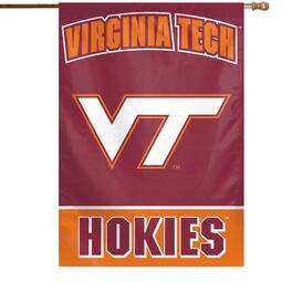 WinCraft - Virginia Tech Hokies 28" x 40" Full Name Single-Sided Vertical Banner - Multicolor