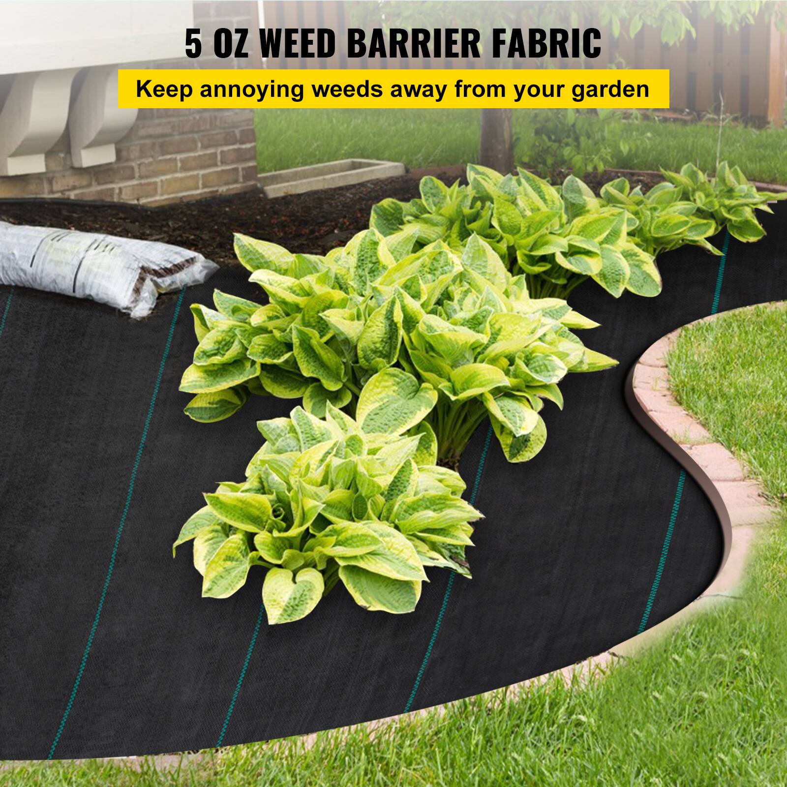5 OZ WEED BARRIER FABRIC
Keep annoying weeds away from your garden