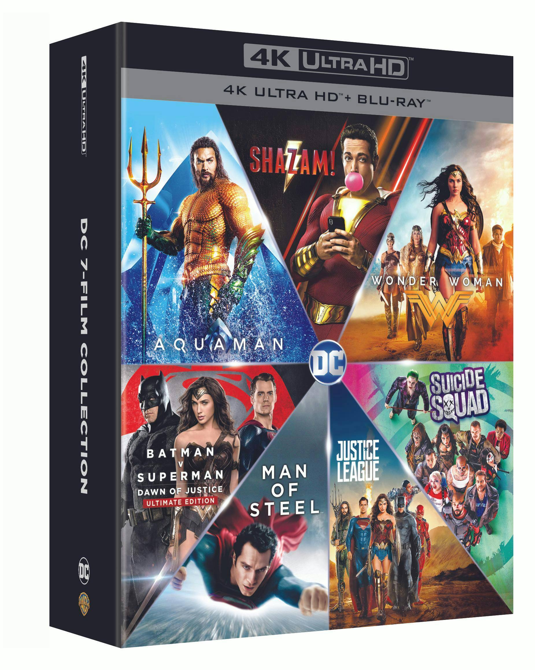 Angle. DC 7-Film Collection   - 4K Blu-Ray.