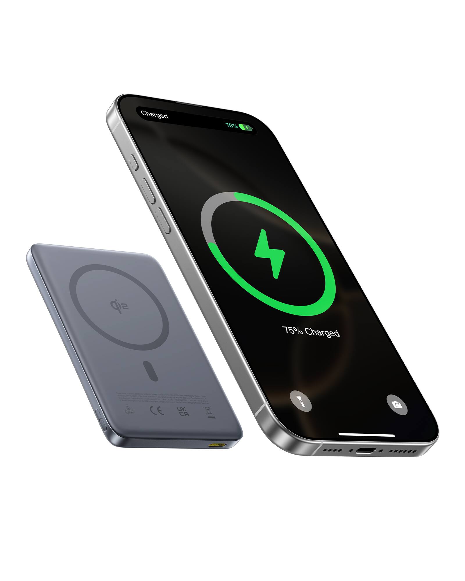 Charged  
75% Charged  

qie 2  

CE UK CA & 1