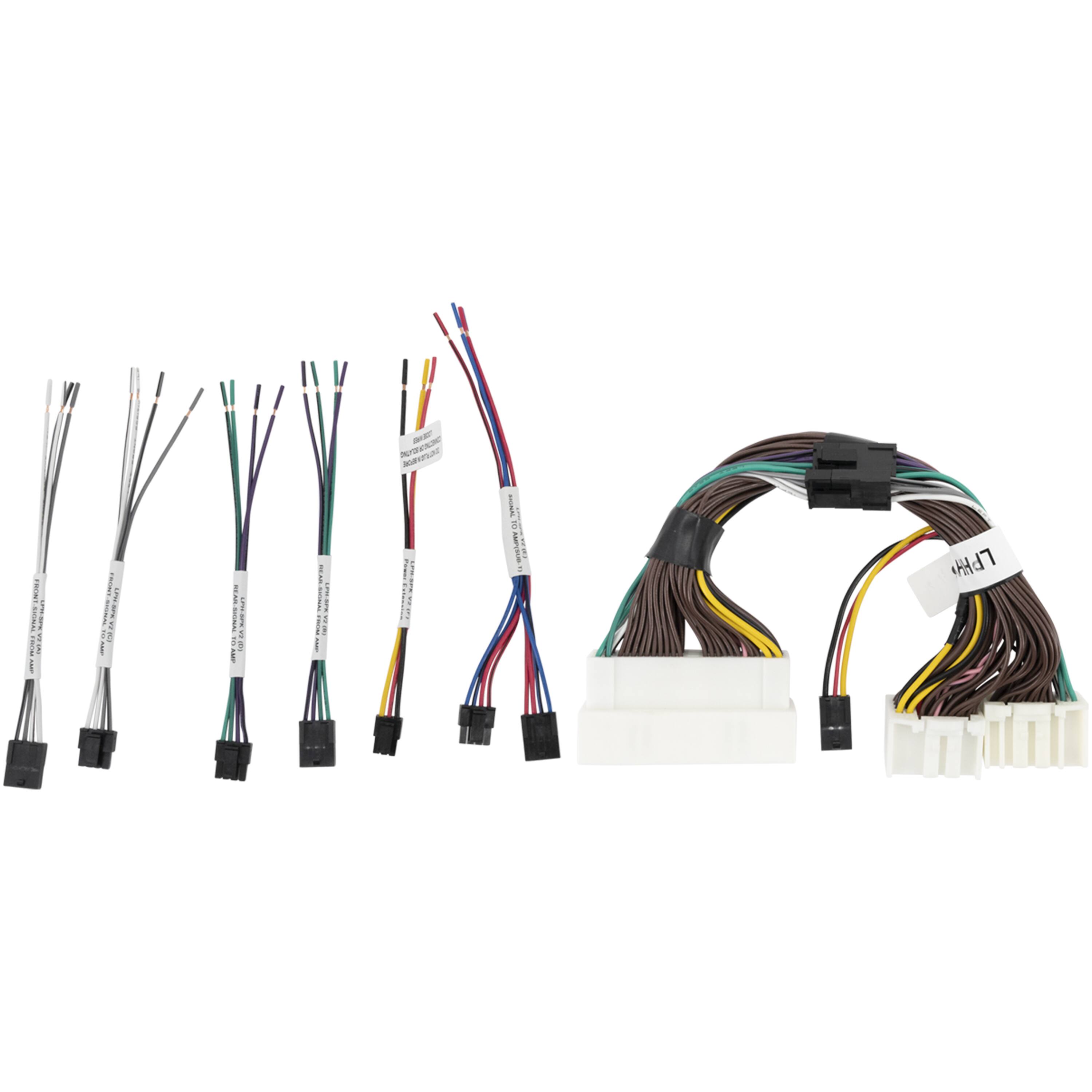 Alt View 11. PAC - LocPRO Advanced T-Harness for Select Hyundai and Kia Vehicles - Multi.