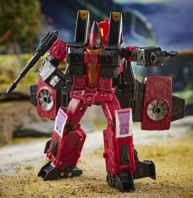 Alt View 7. Transformers - WFC-E26 Thrust Voyager Class | Transformers Generations War for Cybertron Earthrise Chapter.