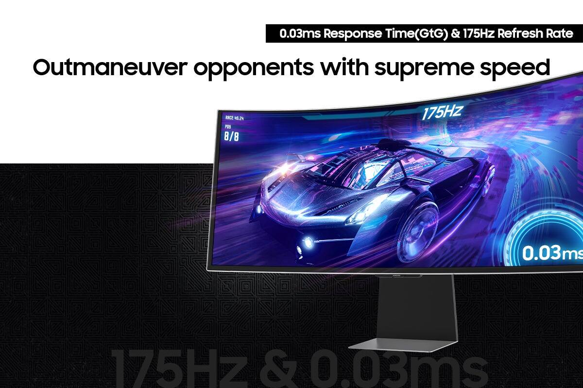 Outmaneuver opponents with supreme speed. RACE 49.29 POS B/8 175Hz 0.03ms.