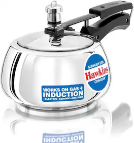 Hawkins - SSC20 2L Stainless Steel Pressure Cooker - Silver