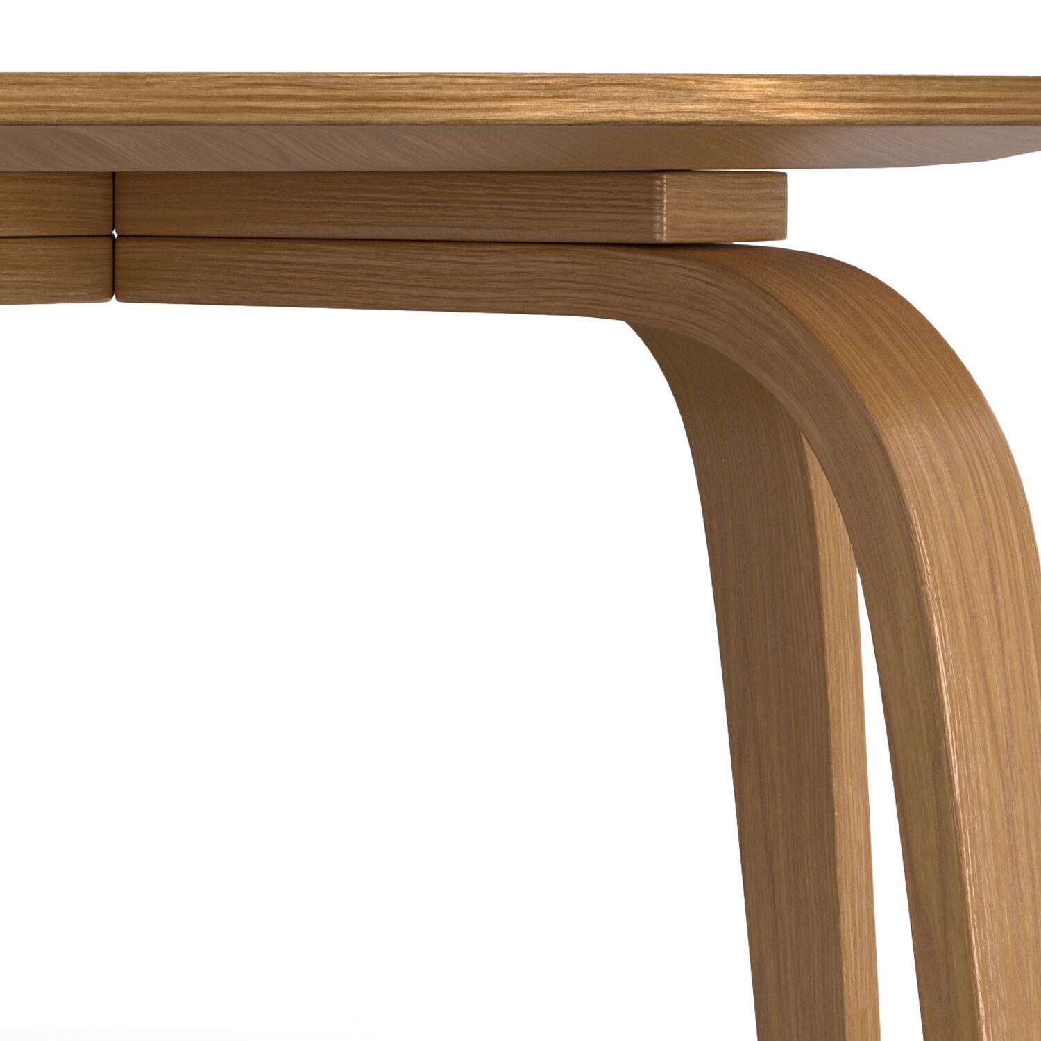 Alt View 7. Simpli Home - Payton  34 inch Wide Round Contemporary Coffee Table in Natural - Natural.