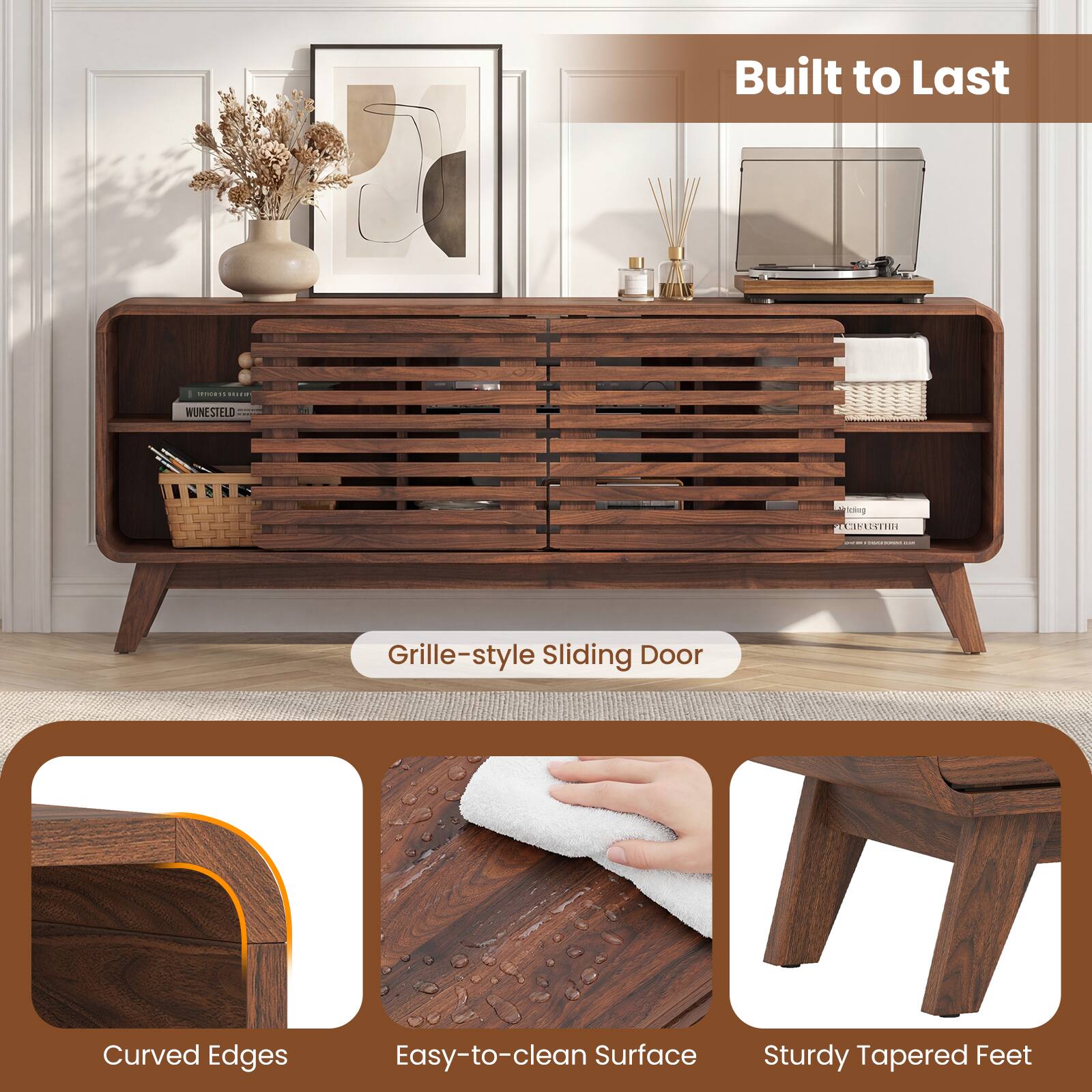 Built to Last

- WUNESTELD
- Grille-style Sliding Door
- Curved Edges
- Easy-to-clean Surface
- Sturdy Tapered Feet