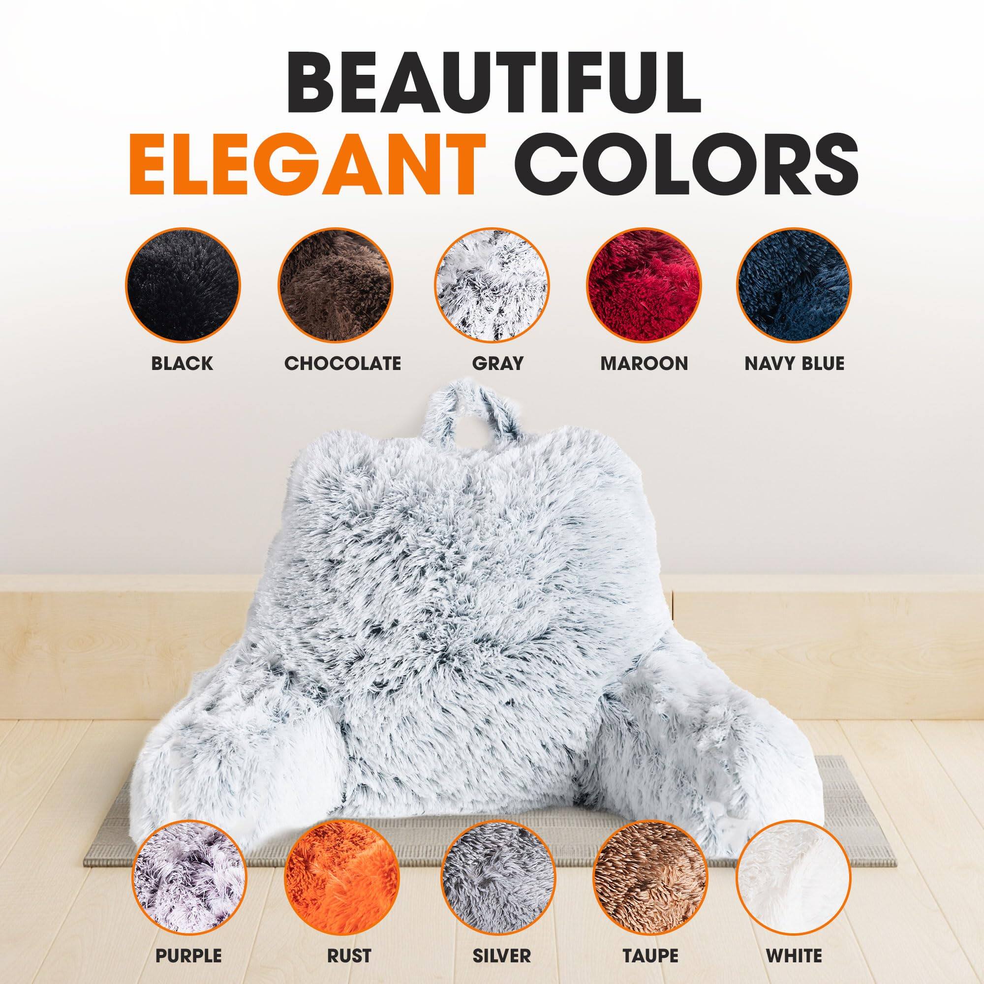 BEAUTIFUL ELEGANT COLORS

BLACK  
CHOCOLATE  
GRAY  
MAROON  
NAVY BLUE  
PURPLE  
RUST  
SILVER  
TAUPE  
WHITE