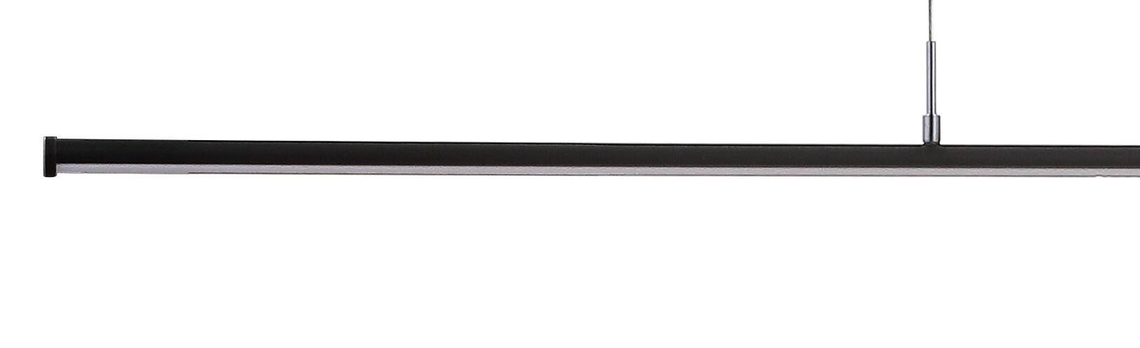 Alt View 4. Jonathan Y - Conley 39.5" Dimmable Adjustable Integrated LED Metal Linear Pendant, Black - Black.