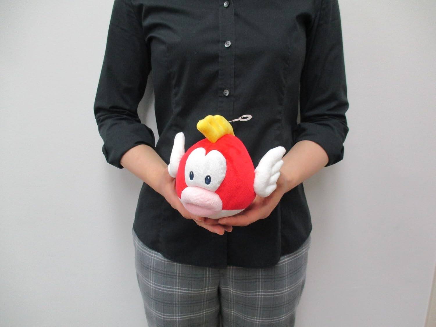 Alt View 5. Sanei - Sanei Super Mario All Star Collection AC30 Cheep 5" Plush.