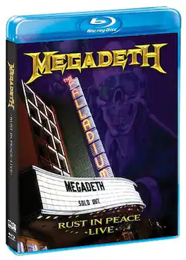 Megadeth - Rust in Peace Live - BLU-RAY