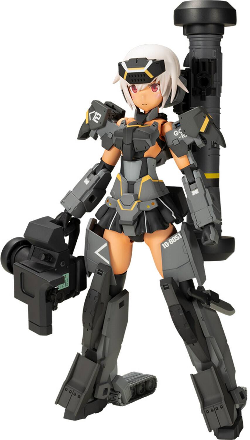 Kotobukiya - Frame Arms Girl - Gourai-Kai (Black) with FGM148 Type Anti-Tank Missile - Collectibles