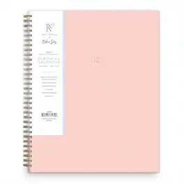 Blue Sky - 2027 Weekly and Monthly Planner Calendar, 8.5"x11", Solid Sorbet