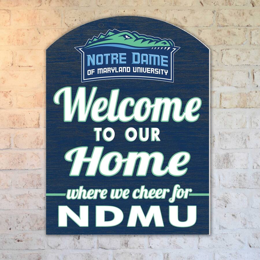 Jardine Notre Dame of Maryland Gators 16'' x 22'' Indoor/Outdoor ...
