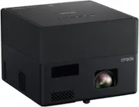 Epson - EpiqVision Mini EF12 Smart Streaming Laser Projector with HDR and Android TV - Black and Copper - Front_Zoom