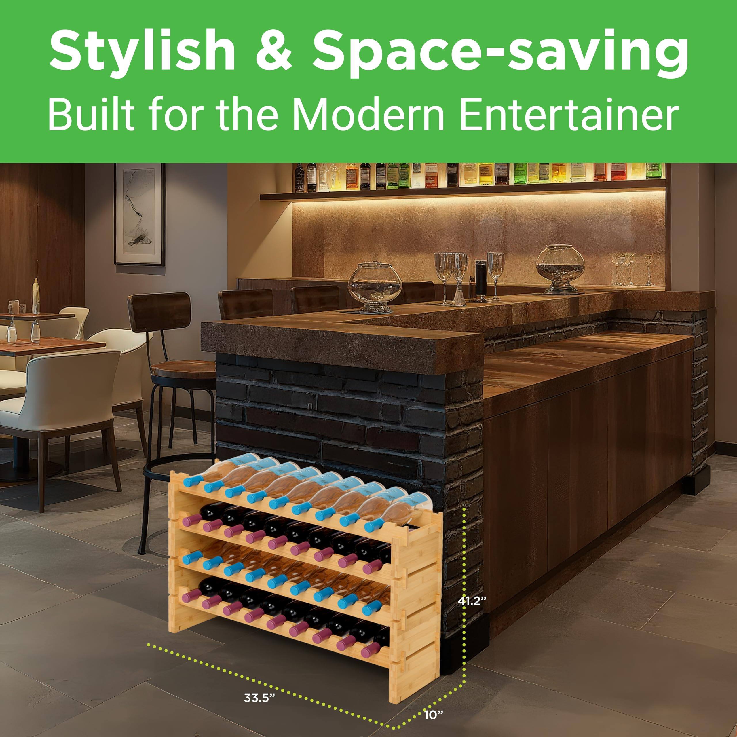 Stylish & Space-saving  
Built for the Modern Entertainer  

41.2"  
33.5"  
10"