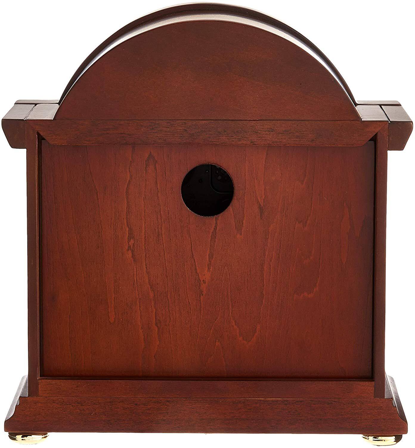 Seiko Sayo Wooden Chime Mantel Clock Brown QXJ012BLH - Best Buy