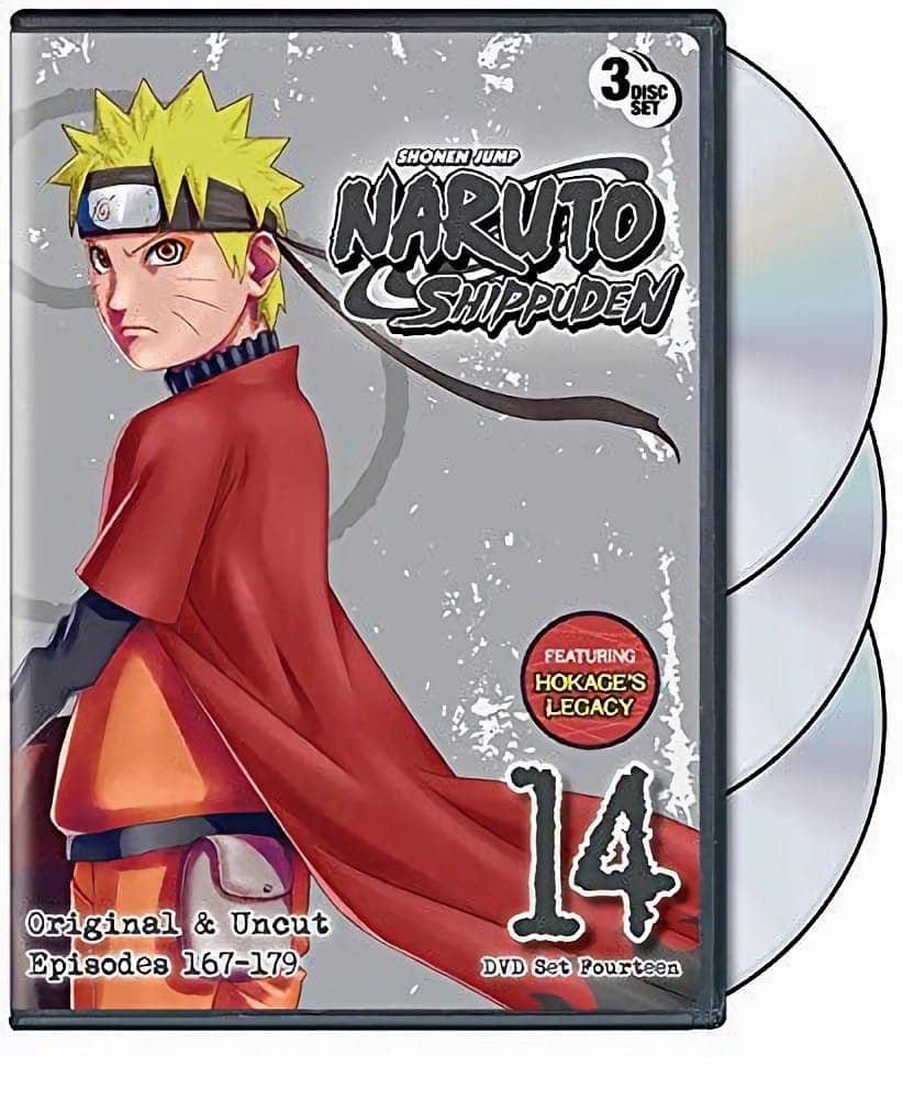 Front. Naruto Shippuden Uncut Set 14 (DVD Set) [DVD].