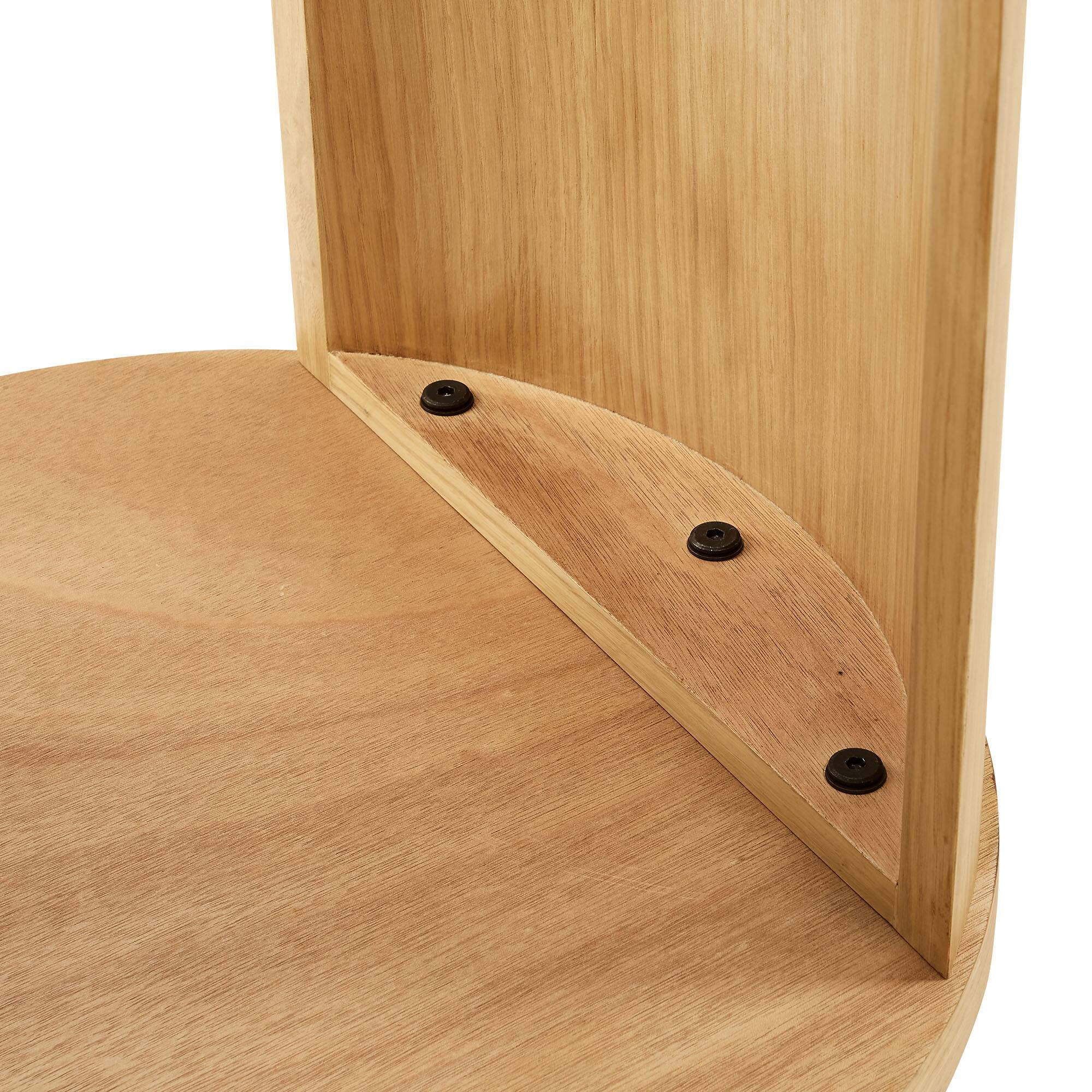 Alt View 5. Modway - Aspect Round Wood End Table by Modway - Oak.