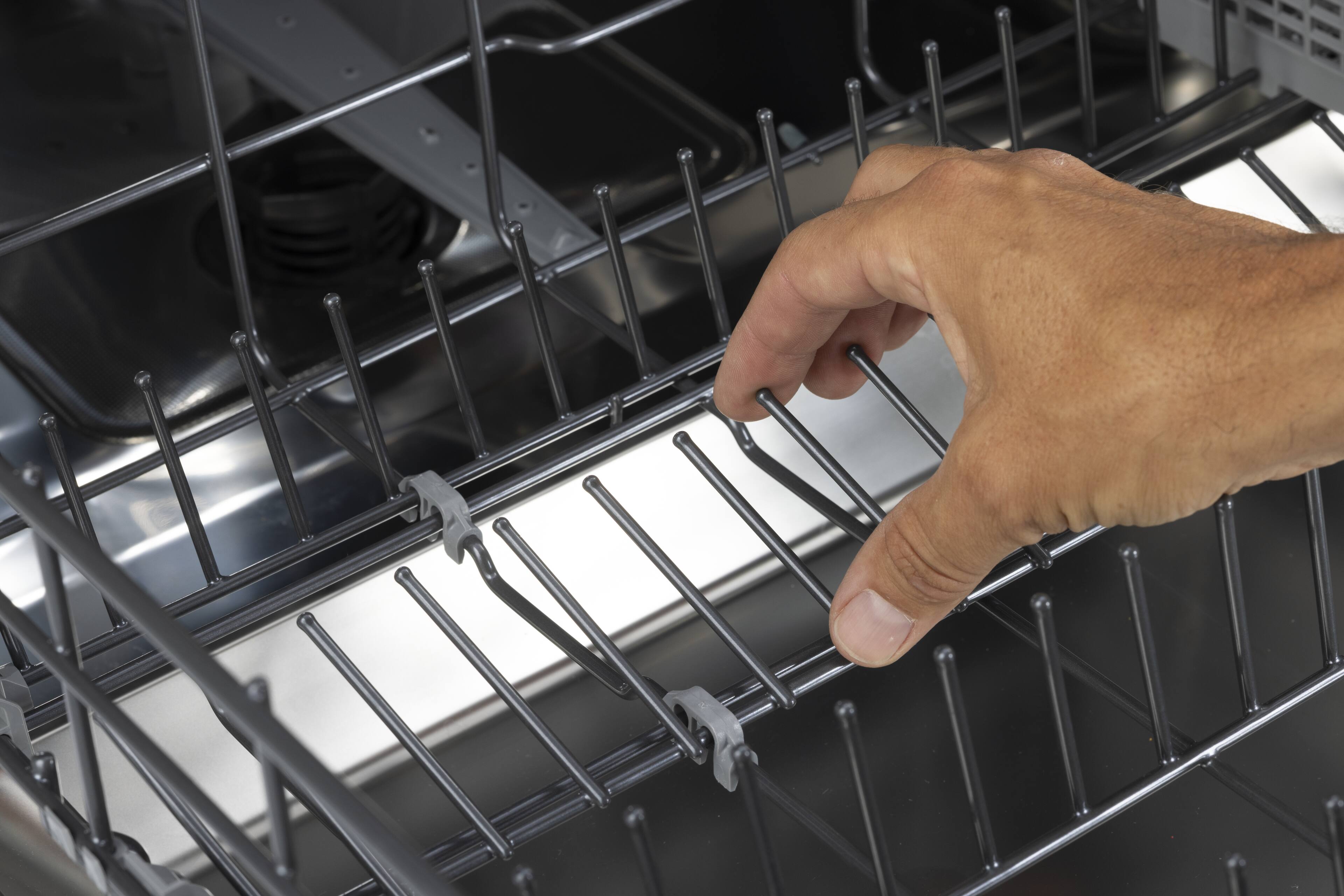 Alt View 13. Unique Appliances - 24" Classic Retro Panel Ready Top Control Dishwasher, 42 dBa - Matte Black.