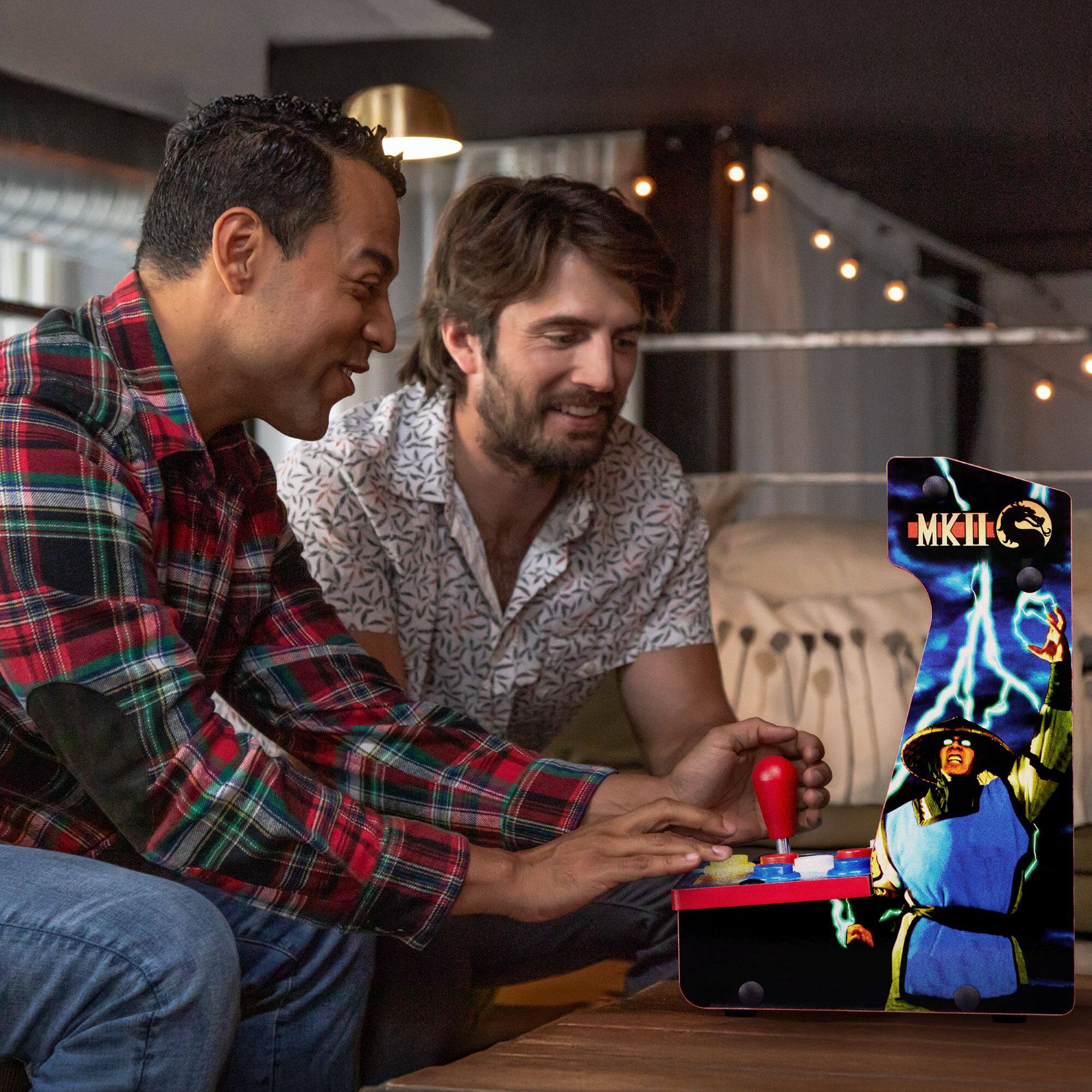 Alt View 1. Arcade1Up - Arcade1Up Mortal Kombat II Countercade Countertop Arcade Machine with 3 Games - Multicolor.