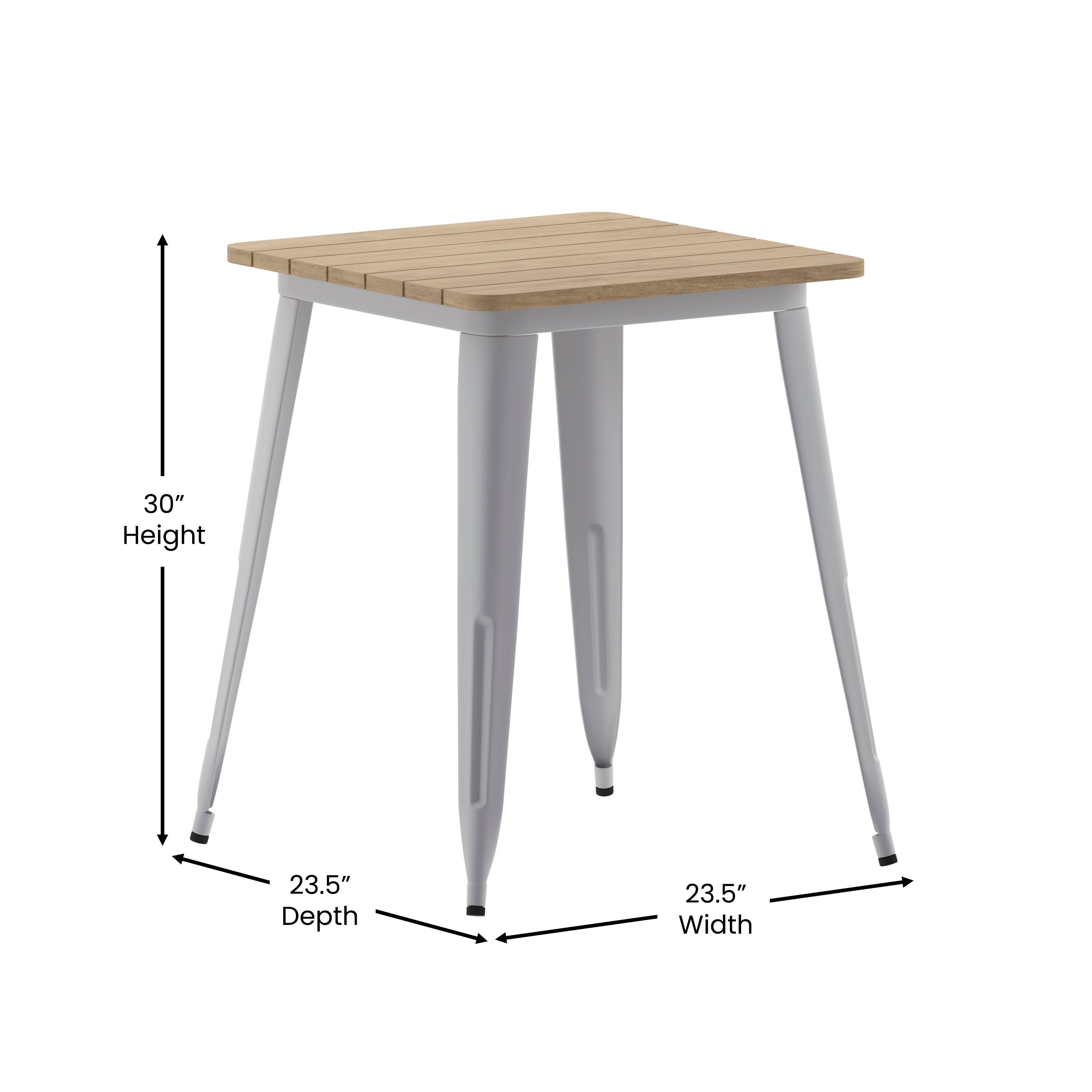 30" Height  
23.5" Depth  
23.5" Width