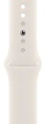 Apple - 42mm Sport Band - S/M - Starlight