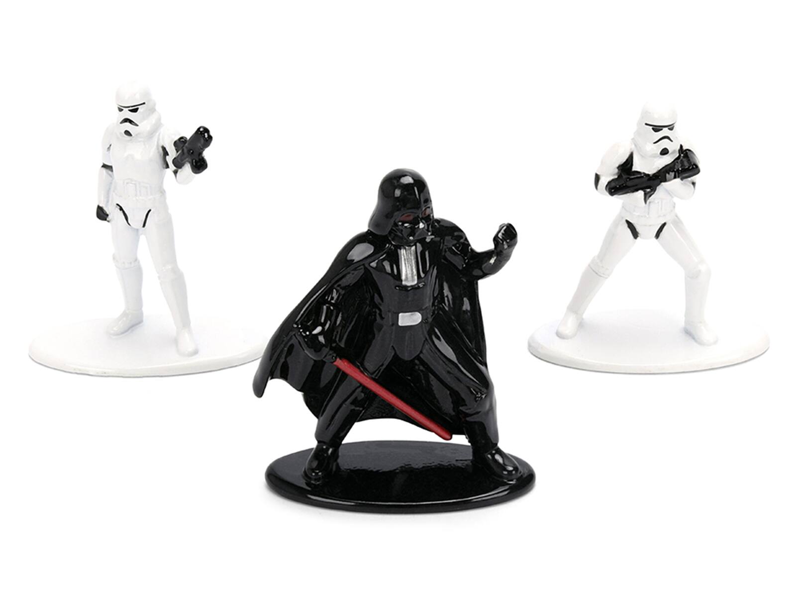 Alt View 2. Jada - Set of 3 Diecast Figures "Star Wars" Movie Franchise "Nano Metalfigs" Series  Diecast Models  by Jada.