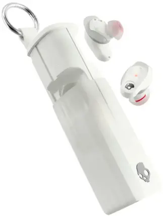 Front. Skullcandy - Method 360 ANC True Wireless Noise Cancelling Earbuds - Bone.