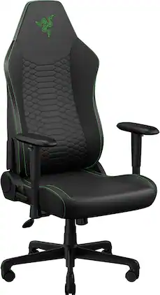 Razer - Iskur V2 X NewGen - Ergonomic Gaming Chair with Breathable Comfort - Black/Green