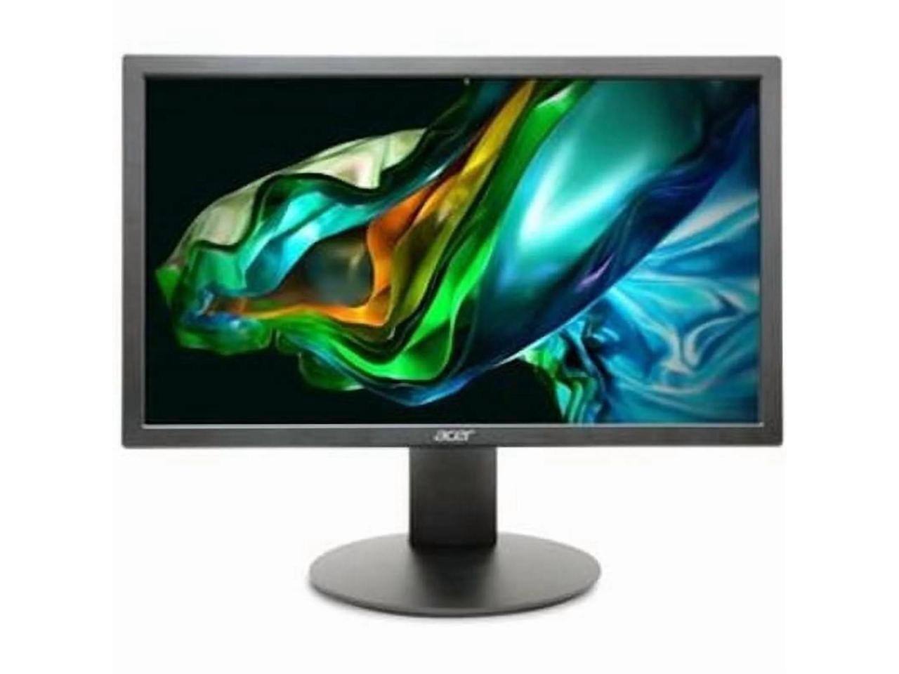 Alt View 3. Acer - Acer V206Q A 20" Class LCD Monitor 16:9 Black UMIV6AAA19 - Black.