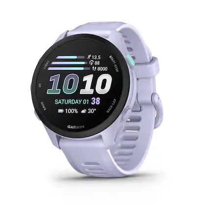 13.5 LIGHT 88 START-STOP 8000 STOP UP 1010 SATURDAY 01 38 LAP DOWN 100% 30 BACK-LAP GARMIN